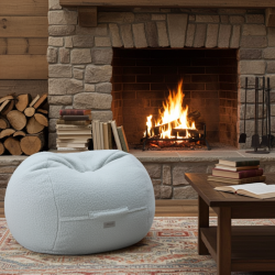 Peluş Armut Koltuk | Kuzu Yünü Tarzında Rahat ve Şık | Armut Koltuk Al