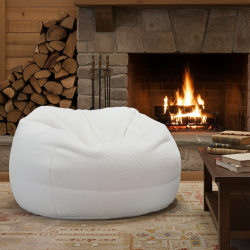 Peluş Armut Koltuk | Kuzu Yünü Tarzında Rahat ve Şık | Armut Koltuk Al