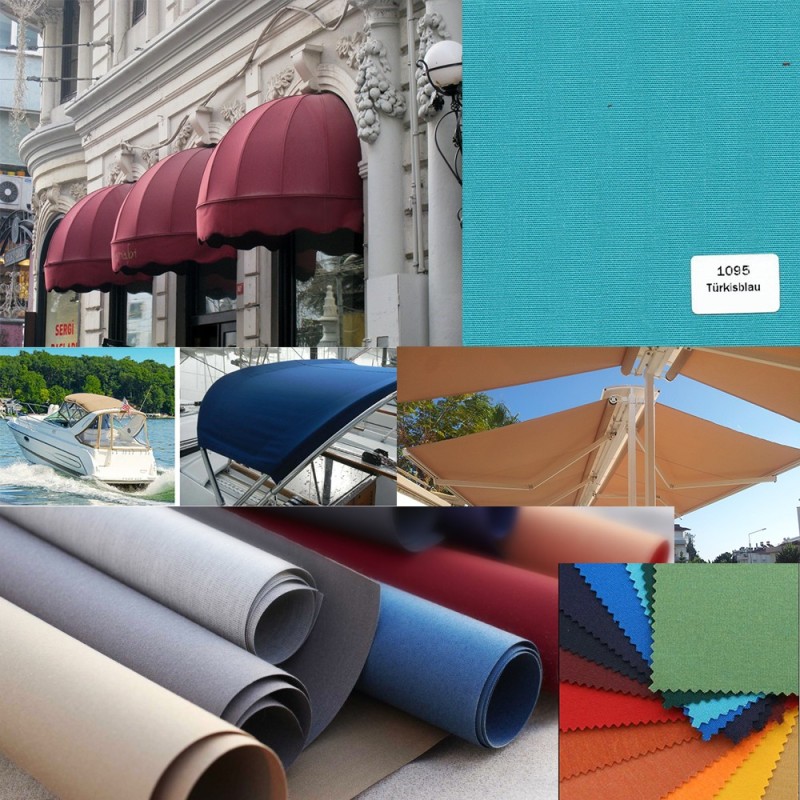 Su Geçirmez Dış Mekan Kumaş - Sunbrella Kalite İthal Akrilik 120 cm | Bahçe ve Tente Kumaşı