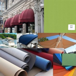 Su Geçirmez Dış Mekan Kumaş - Sunbrella Kalite İthal Akrilik 120 cm | Bahçe ve Tente Kumaşı