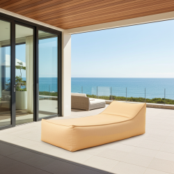 Şezlong Armut Yatağı SunBed Plus – Su Geçirmez & Outdoor Konforu