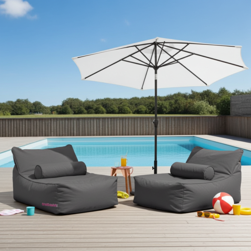 Spor Sezlong Armut Koltuk | Silindirik Yastıklı Rahatlık | Armut Koltuk Al