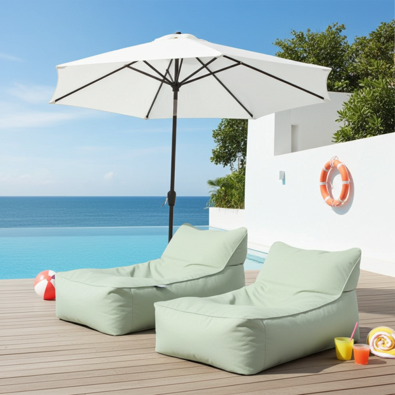 Spor Sezlong Armut Koltuk | Silindirik Yastıklı Rahatlık | Armut Koltuk Al