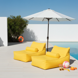 Spor Sezlong Armut Koltuk | Silindirik Yastıklı Rahatlık | Armut Koltuk Al