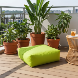 Mindo Küp Yer Minderi | İç Mekan, Balkon, Teras Kullanımı | Armut Koltuk Al