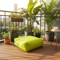 Mindo Küp Yer Minderi | İç Mekan, Balkon, Teras Kullanımı | Armut Koltuk Al